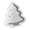1/3Pcs Christmas Tree Silicone Mold DIY Handmade Hollow Xmas Tree Ornament Crafts Mold Gypsum Cement Epoxy Resin Casting Mold