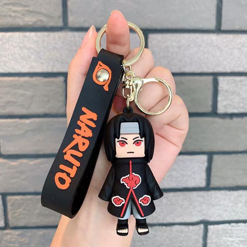 Anime Naruto Acrylic μπρελόκ αξεσουάρ Uzumaki Naruto Cartoon Keyring
