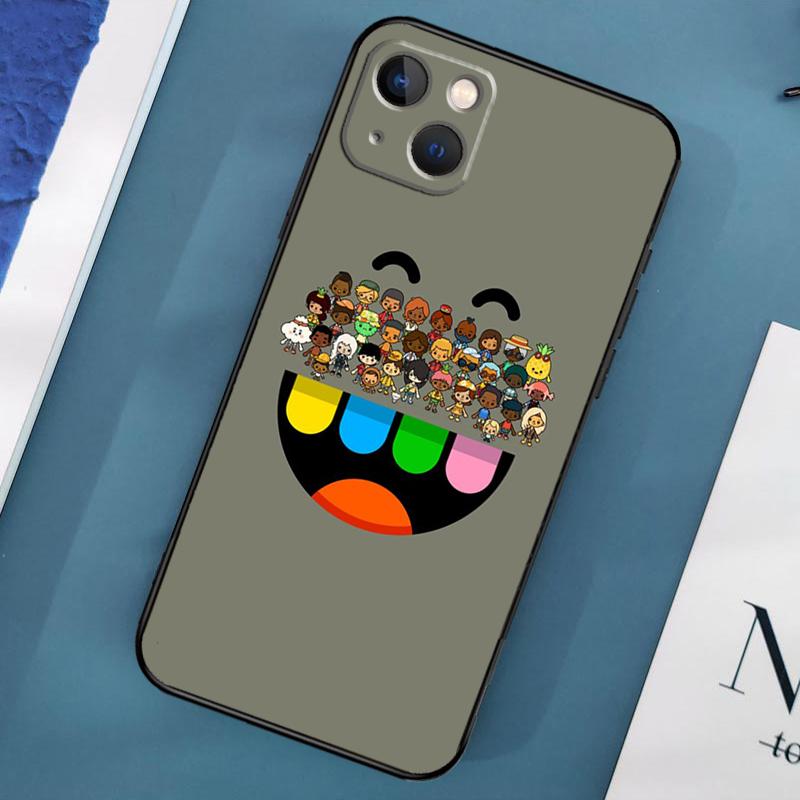 

Чехол Toca Boca Toca Life World для iPhone 15 14 13 12 11 Pro Max X XS Max XR 7 8 Plus SE 2020 2022, чехол-бампер iPhone SE 2022