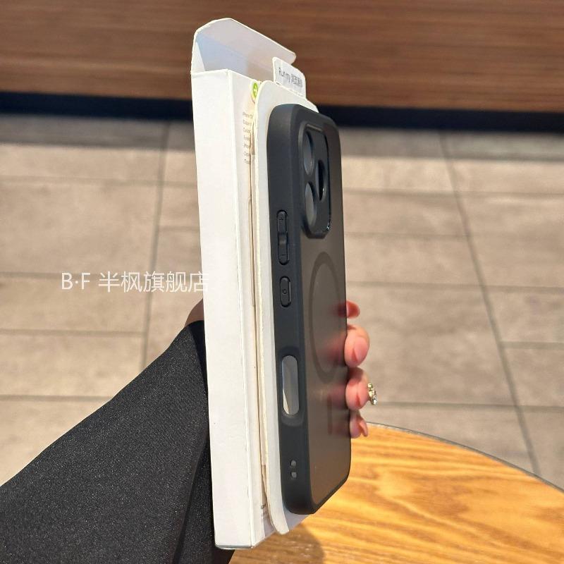 For Honor 600 Lite 500 Smart Case New Style Magnetic Matte Transparent Acrylic Phone Back Cover Lightweight Dustproof Shell