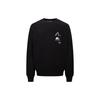 Sweatshirts Men's Black Crew Neck Moderate Other 2EAGNM2SW411LFCT