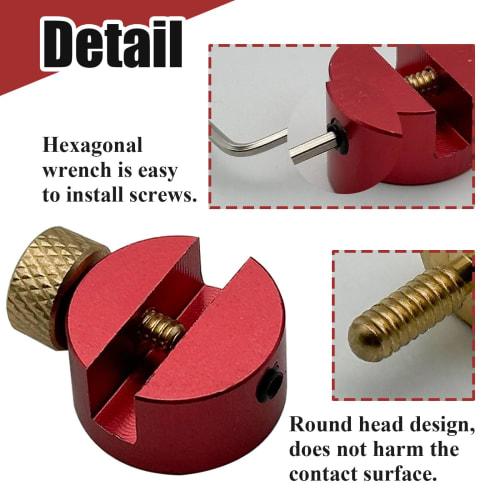 Gugaguga AB1 Lock-n-Load Metal Anvil Base Kit (1 Set) for Length Measurement, Compatible with Comparator Bushings, Replacement for Caper Base Anvils