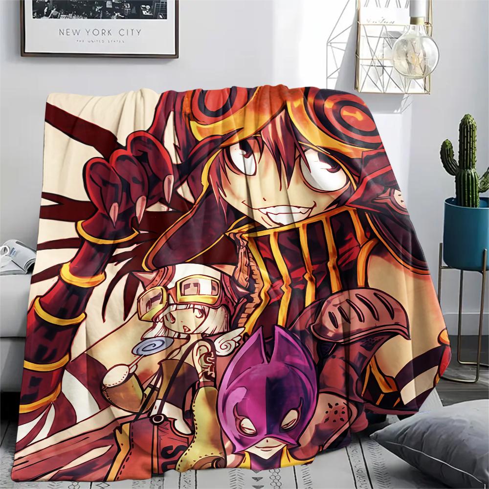 1PC Bakuman Print Flannel Blanket, High quality All Seasons, Home Decor, Warmth and Comfort, Perfect for Christmas Gifts