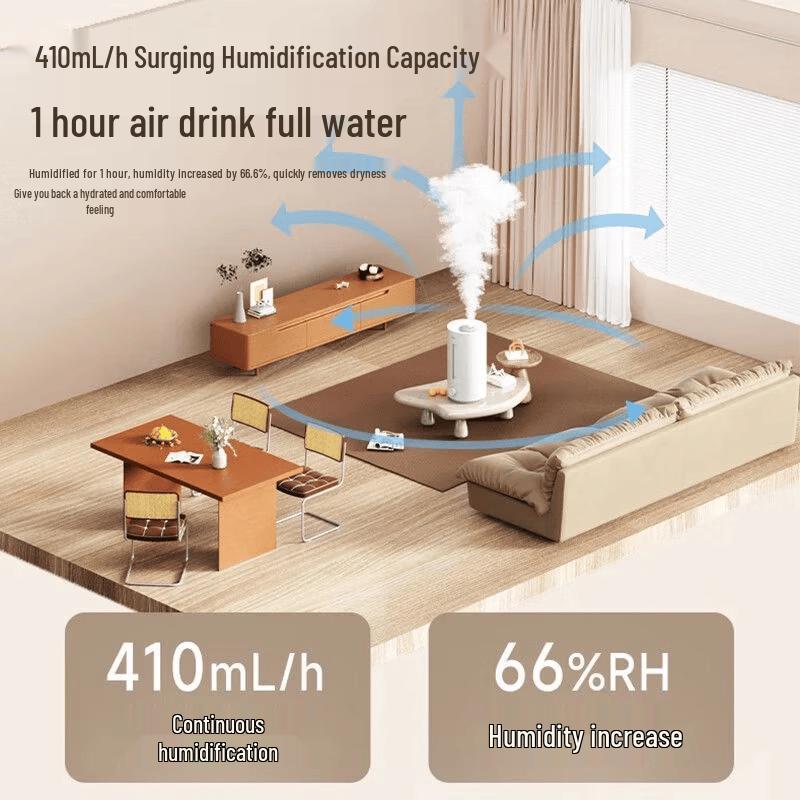 Midea Quiet 4L Mist Air Humidifier CN plug (adapter included)