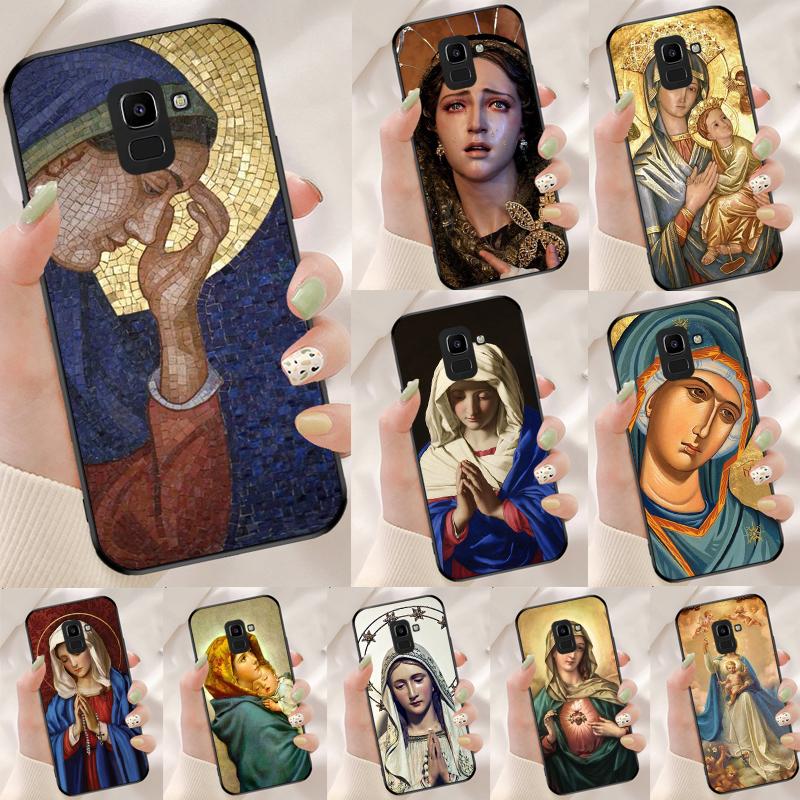 Virgin Mary For Samsung Galaxy M33 M35 M55 M15 M12 M13 M14 M34 M54 M53 M21 M31 M11 M32 M52 M06 M16 Case