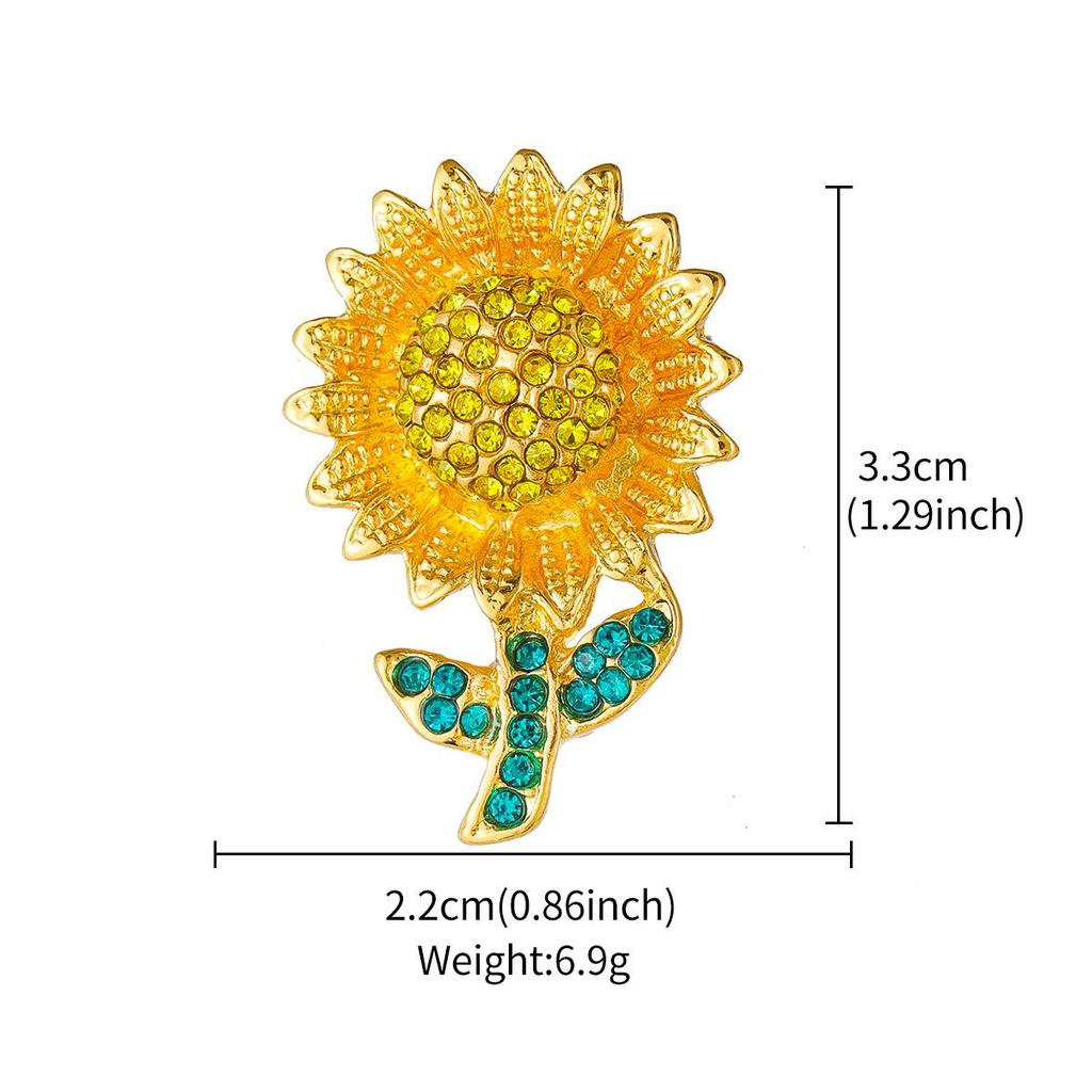 2024 Qixi Valentinstag Rosen Strass Brosche: Emaille Anstecknadel & Kleidungsschmuck-Accessoire