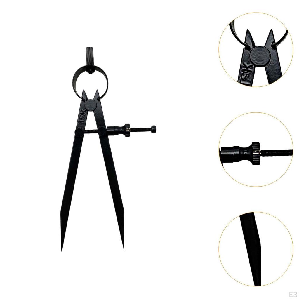 Adjustable Metal Compass for Fine Art and Design Projects