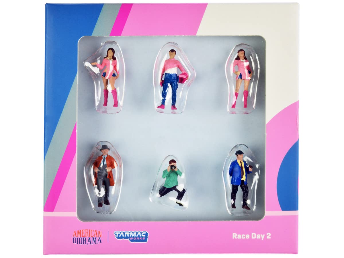 

Tarmac Works x American Diorama 164 Figures Race Day II Tarmac Works x American Diorama Figures Race Day II [Used]