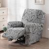 1seater Printed Recliner Sofa Covers Elastic Armchair Chair Cover Non-Slip Spandex Stretch Recliner Chair Slipcovers Living Room