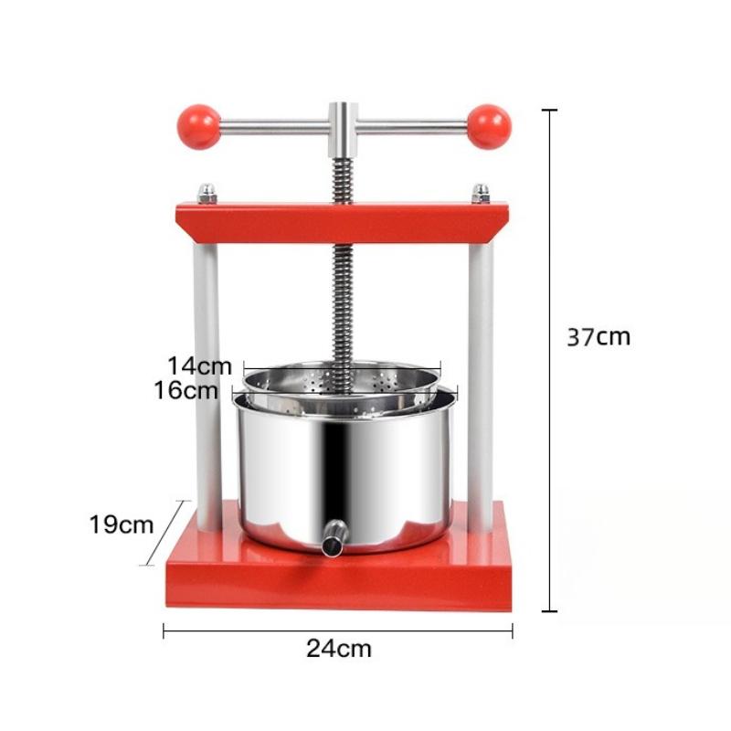 Ручные соковыжималки из нержавеющей стали Простые водонепроницаемые прессы для фруктов Многофункциональные блендеры для вина Современные ручные кухонные комбайны