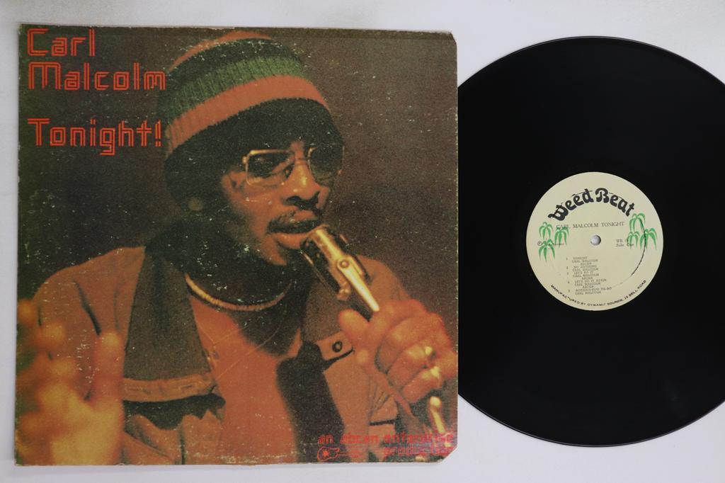 LP Record CARL MALCOLM - Tonight WB19 WEED BEAT 1978 Jamaica Reggae, Ska & Dub Used