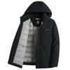 Mens Removable Outdoor Workwear Down Jacket Winter Warm Hooded Parka With 50% Duck Fill