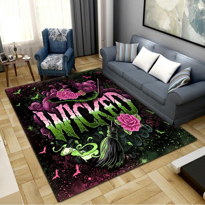 Wicked Carpet Rug for Living Room Bedroom Home Sofa Decoration,Kids play Non-slip Floor Mat