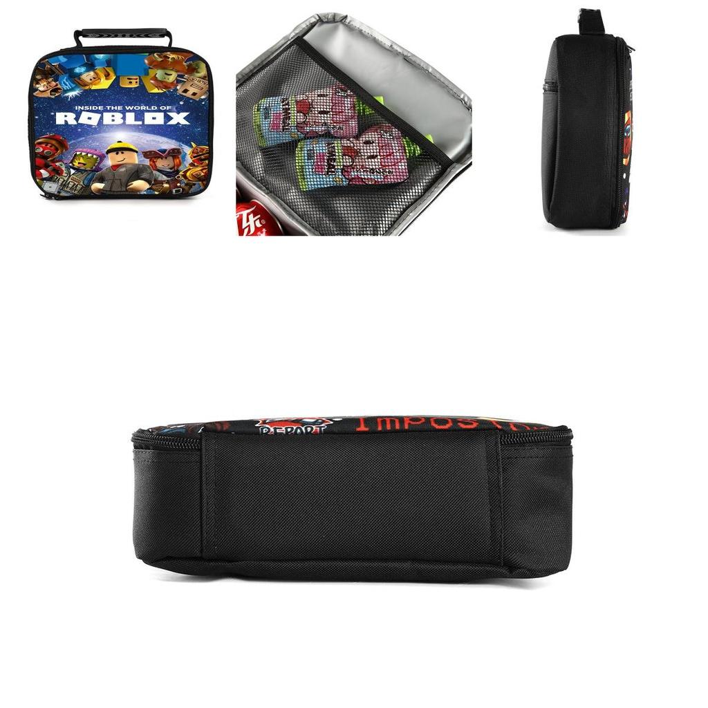 Roblox Portable Lunch Bag For Students Insulated And Spacious