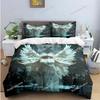 Exquisite Angel Wings Printed Bedding Sets Exquisite Set Duvet Cover Bed Comforter Set Bedding Set Luxury Birthday Gift