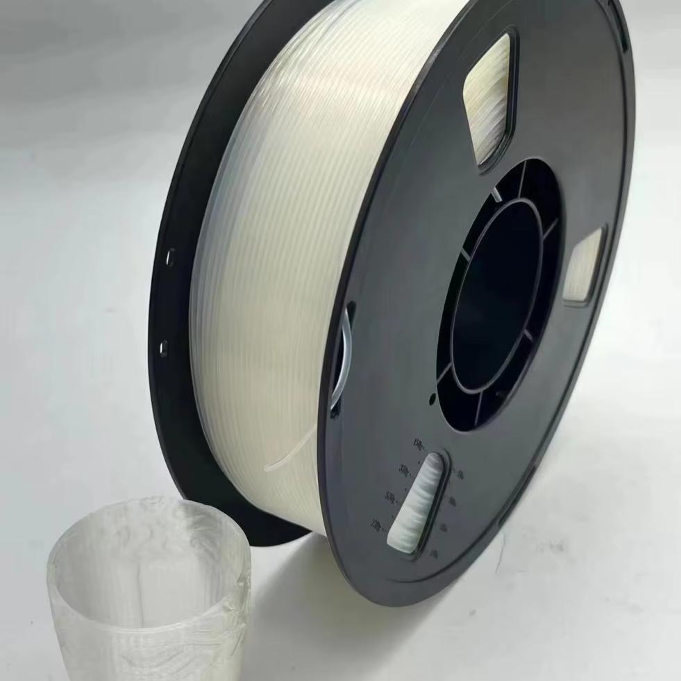 Transparent 1KG PLA 3D Printer Filament 1.75mm ABS PETG PC ASA TPU TPE PCL PA Plastic Rods Multiple Materials Available