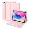 IPad Air 4/5 10.9 Inch Bluetooth Keyboard Case With Pen Slot TPU Cover Stand Sleep Function Anti-Shock