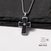 2025 Retro Dark Gothic Cross Necklace for Women - High-End Y2K Fashion Clavicle Chain