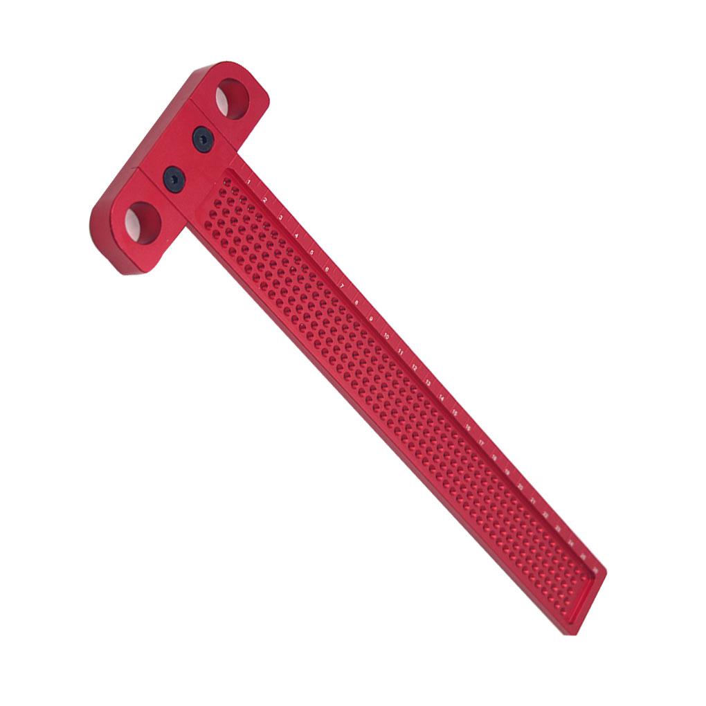 

Линейка для деревообработки, Т-образная линия, измерительный инструмент красный