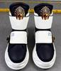 Original niche high top shoes for men winter warm sports leisure leather boots for men thick soles with retro board shoes A3