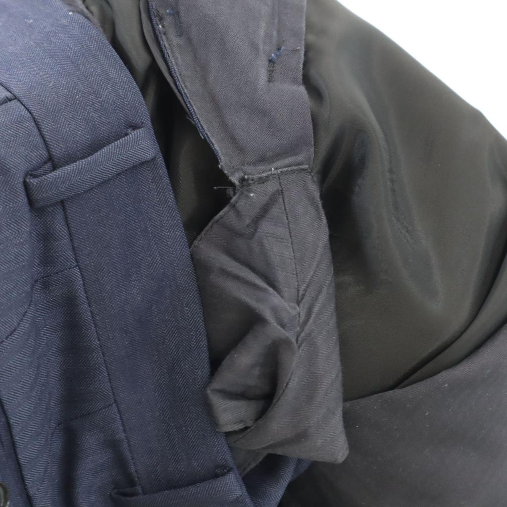 EDIFICE made in Japan suit Setup 44 Navy Men's Used