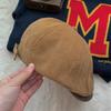 Corduroy Beret Hat For Women Autumn Winter With Breathable Warmth And Sun Protection