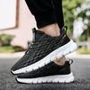 Men's Running Sports Shoes Knitted Sneakers Light Casual Sport Shoes Man Trainer Fitness Tennis Training Shoes Anti-slip