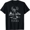 Texas Jackalope Cyrptid Texan Rabbit T-Shirt