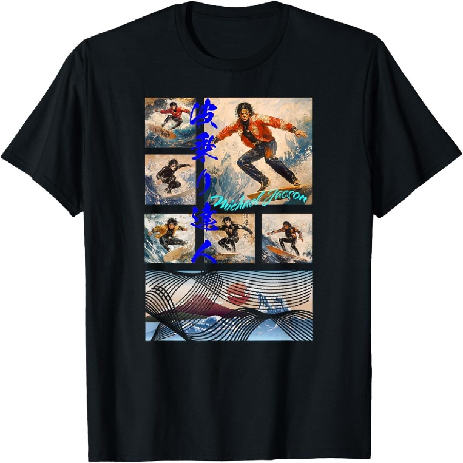 

Michael Jackson_Surfing_006 T-Shirt XXXXXL чёрный