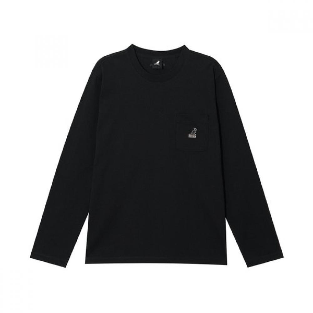 KANGOL Базовый черный лонгслив 3544 SS