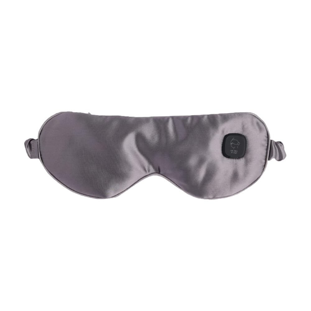 

Smaly Rechargeable Heated Eye Eye Eye Automatic 2 Temperature Relieves Eye Eye Care Mask, Gray, SM-HM23, Pillow, Warmer, Relaxation, Shut-off Timer, серый