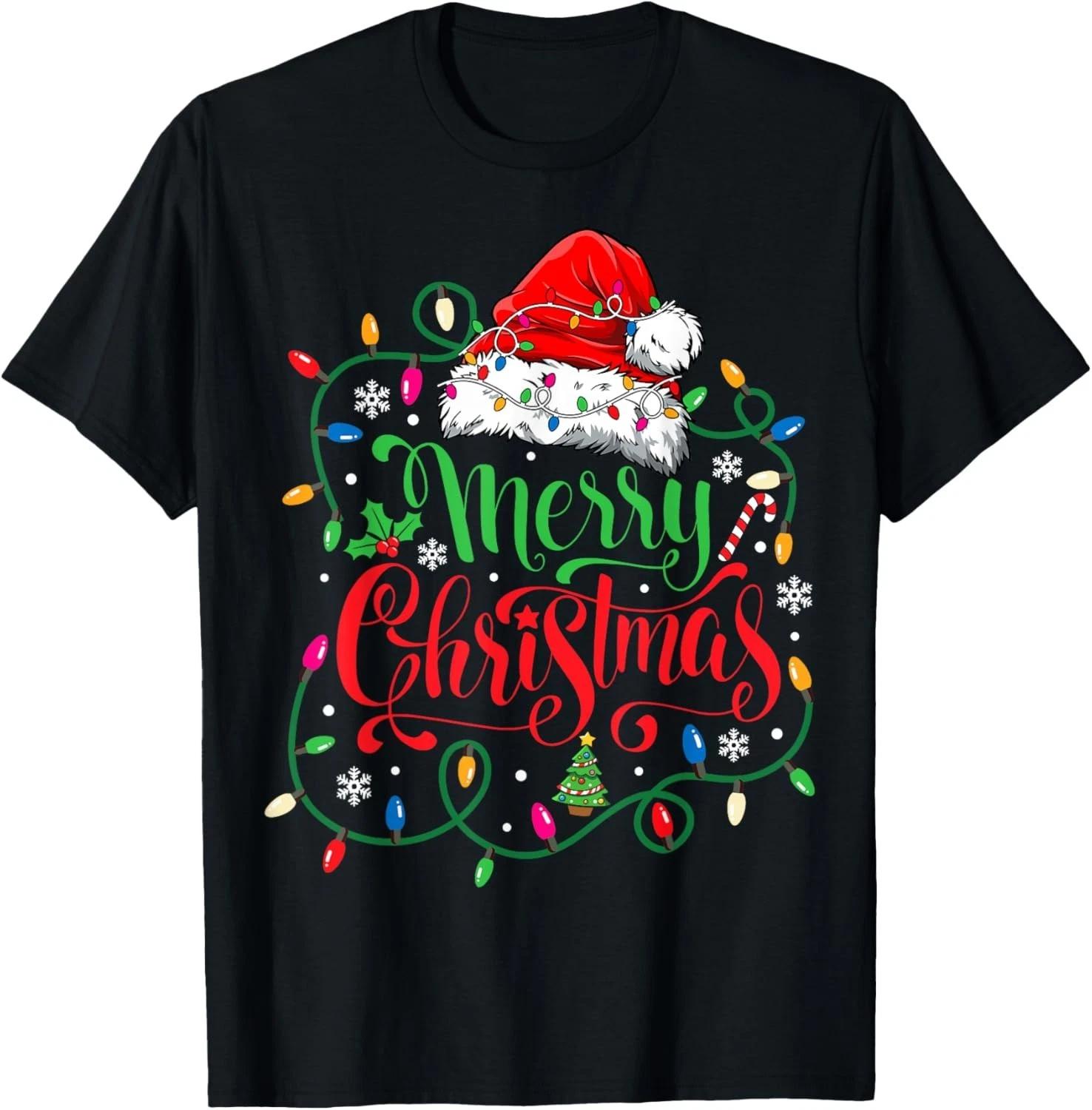 Merry Christmas Family Funny Christmas Women Men Xmas Kids T- Shirt XL