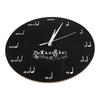 Artistic Musical Clock Design Mechanism Artistic Wall Decor 30*30cm Acrylic Home Decoration 30x30cm Wall Clock