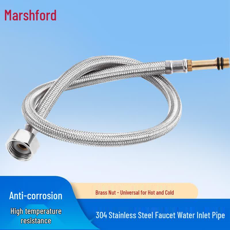 Mashifu Stainless Steel Braided Faucet Hoses