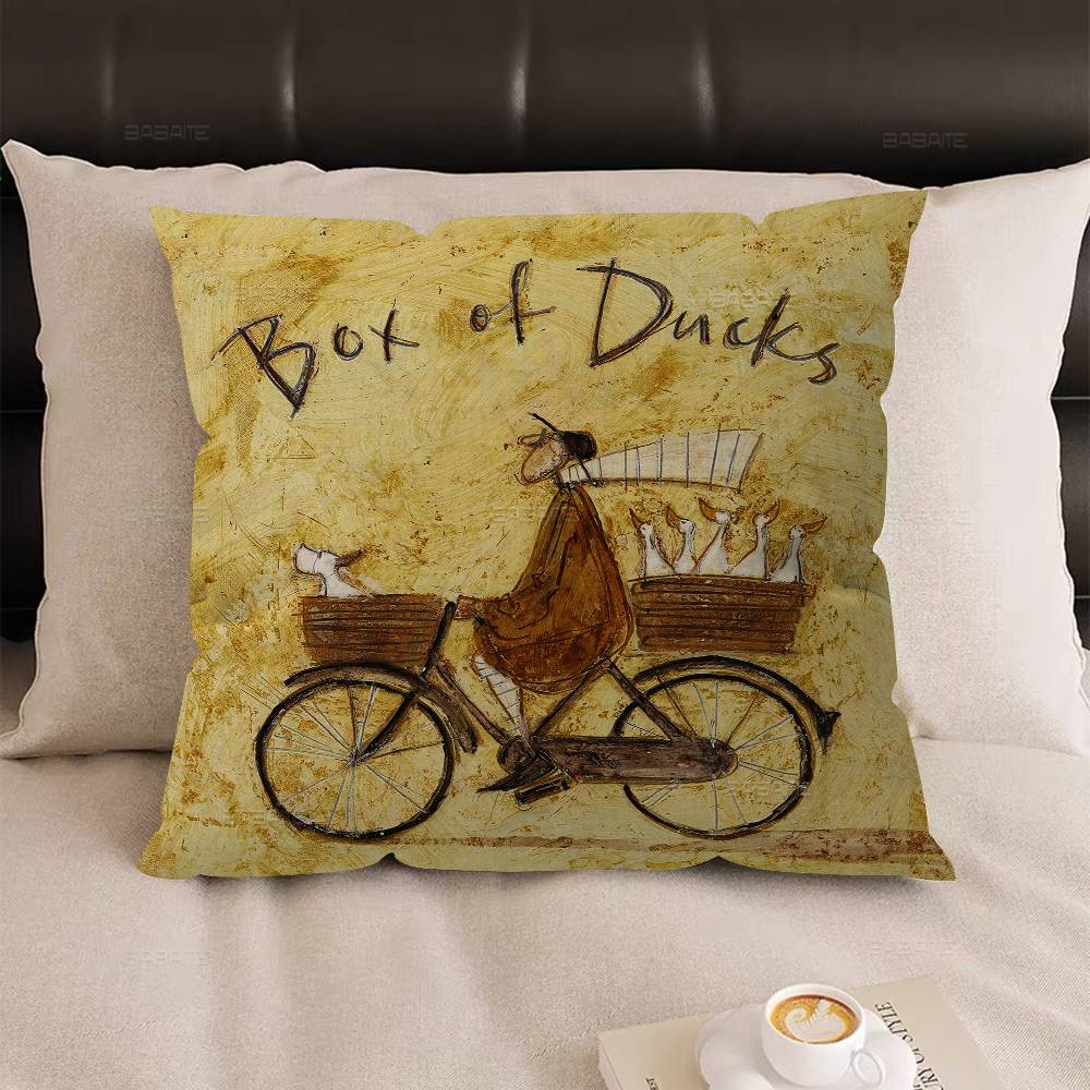 S-Sam Toft 45*45cm Cushion Cover Pillow Cover Decor Pillowcase Home Pillowcase For Couch Pillow