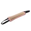 Durable Sackcloth Pet Dog Tear Bite Training Rod Tug with Two Handles