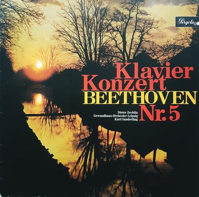 LP Record DIETER ZECHLIN, GEWANDHAUS ORCHESTE - Beethoven: Piano Concerto No. 5 832002PGY PERGOLA Germany Classical Used