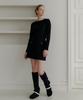 Yeoppe Wool Boucle Skirt_Black
