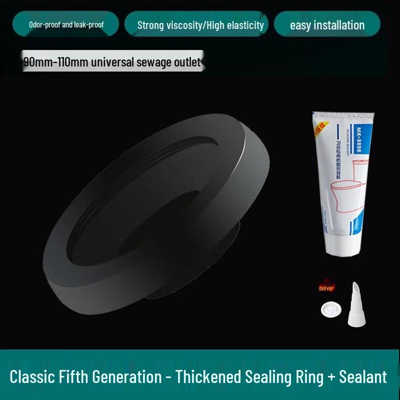 Upgraded Anti-Odor Toilet Sealing Ring