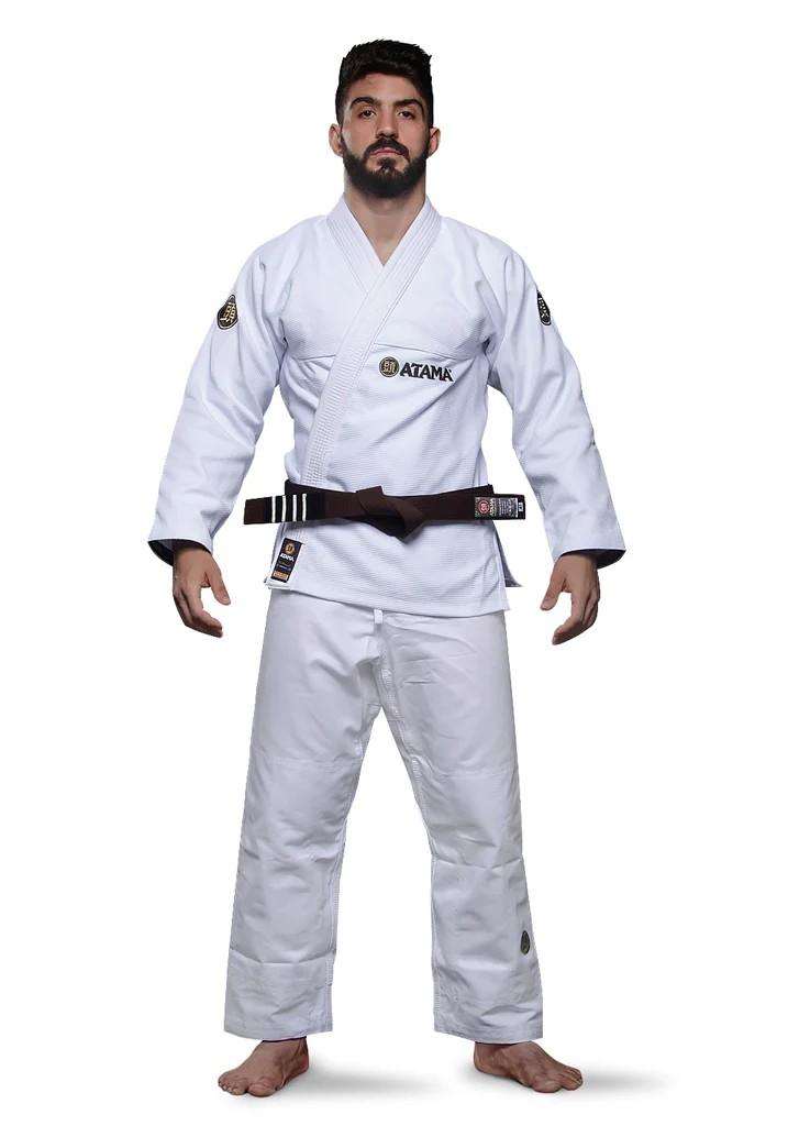 Atama Gi / Kimono Uomo BJJ Classico Bianco A1