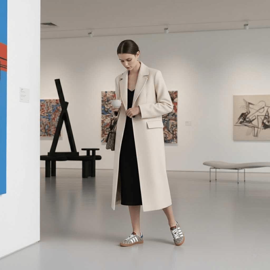 Adidas Originals Canvas Low-Top Schnür-Fashion-Sneakers Damen-Sneakers Ebenholz 715217-FAAR3-9751