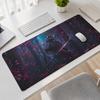 Dark Sakura Swordsman Mouse Pad Gaming XL Computer Large Home Mousepad XXL Mouse Mat Non-Slip Natural Rubber Desktop Mouse Pad