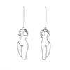 Earrings Geometric Statement Stylish Alloy Fashion Jewelry Women For