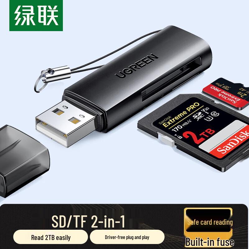 UGREEN USB High-Speed SD/TF Card Reader