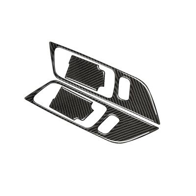 Door Handle Frame Sticker Carbon Fiber for Ford Mustang 2015-2020