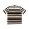 Retro Striped Short-sleeved T-shirt for Men's Summer New Loose Round Neck Half-sleeved Casual Base Shirt