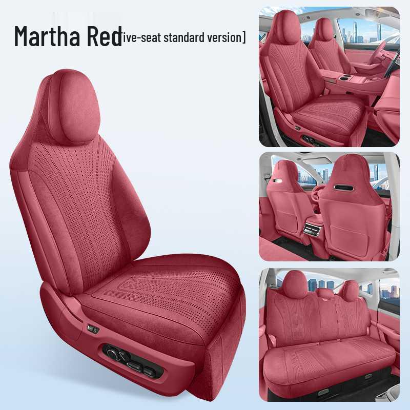 Zhijie R7/S7 Suede Seat Cushion Cover: Universal All-Season Protection Standard