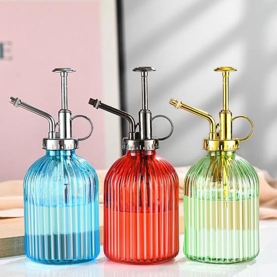 320ml Glass Water Spray Bottle Hand Pressure Watering Can Indoor Small Flower Plant Sprayer Garden Mister