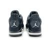 DH7138-006 Nike Air Jordan 4 SE Black And Light Steel Grey Canvas Fire Red White