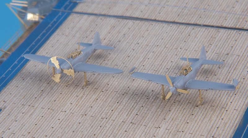 Tetra Model SA Series Japanese Aircraft Carrier Aircraft 1 99 Carrier Type 97 Carrier Attack Zero Fighter F Plastic Model Parts SA3507 1/350 (Type